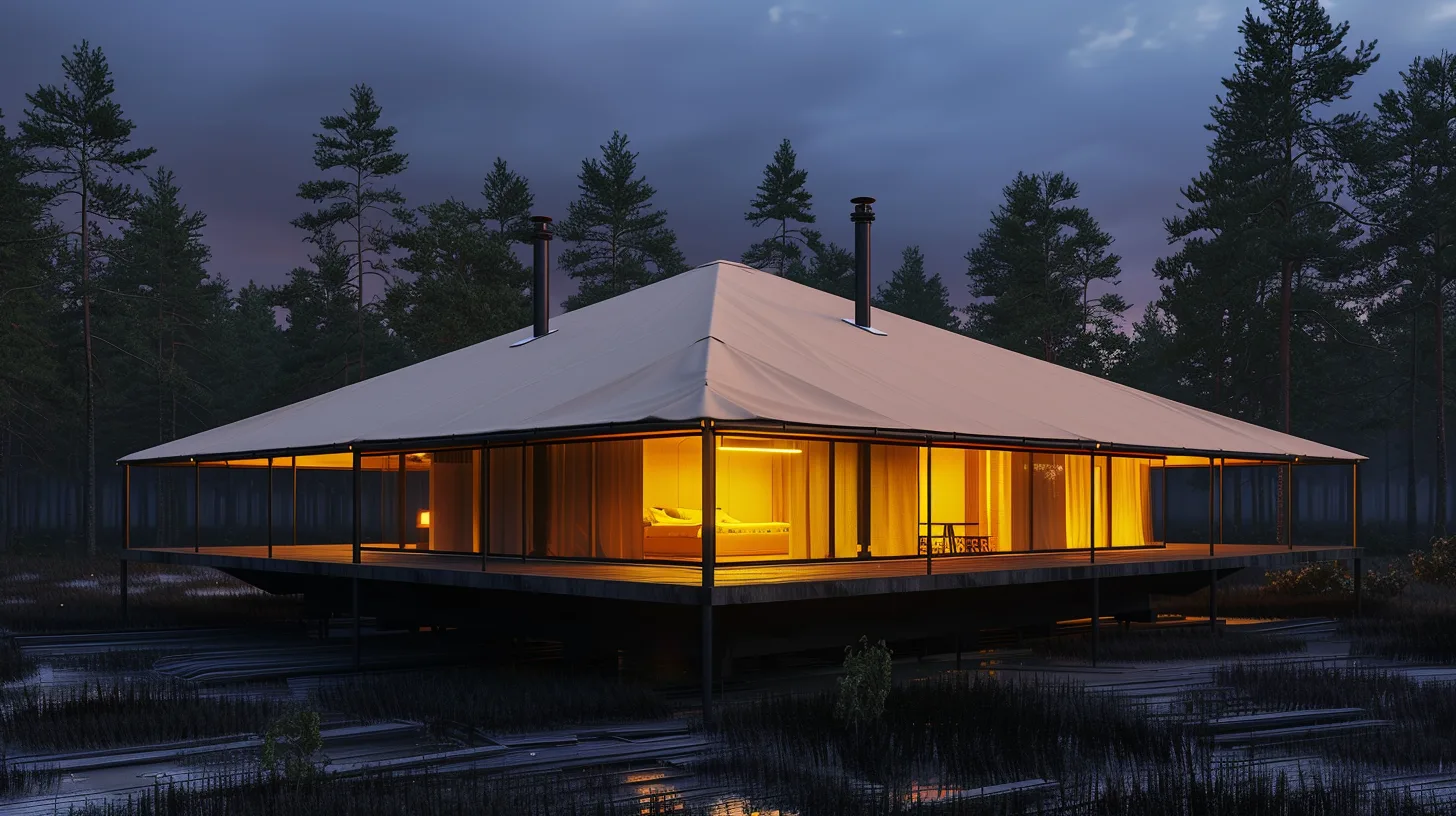 WOCS 프리미엄 글램핑 시공 S-Suite 스위트