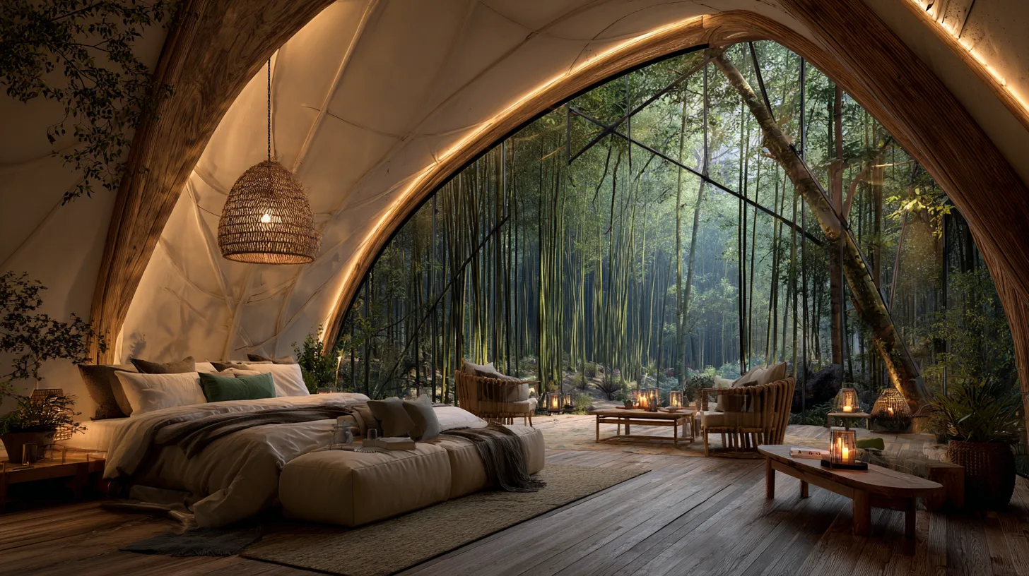 WOCS 프리미엄 글램핑 시공 Signature-O 오벌 스위트