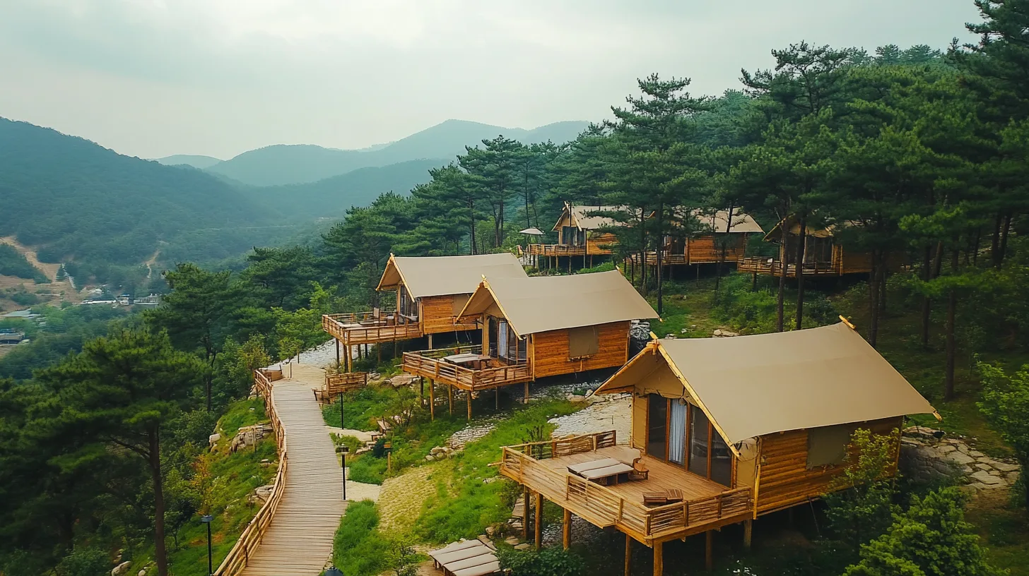 WOCS 프리미엄 글램핑 시공 glamping-pod